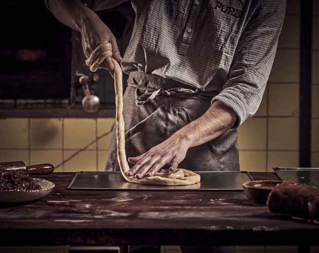 Proceso de elaboración de ensaimadas