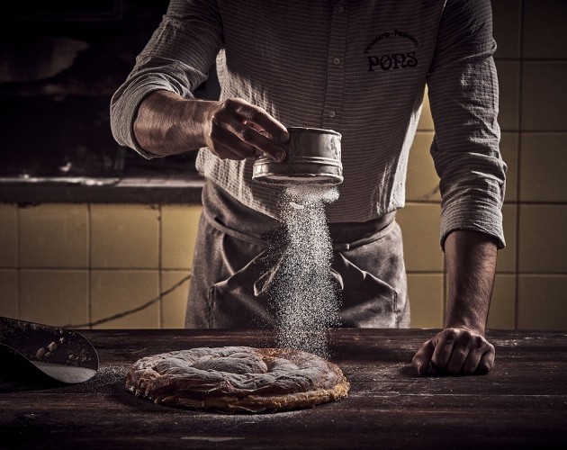 Azúcar en las ensaimadas